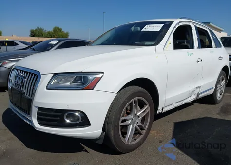2017 Audi Q5 2.0T Premium из США, поврежденный, VIN WA1L2AFP4HA055262
